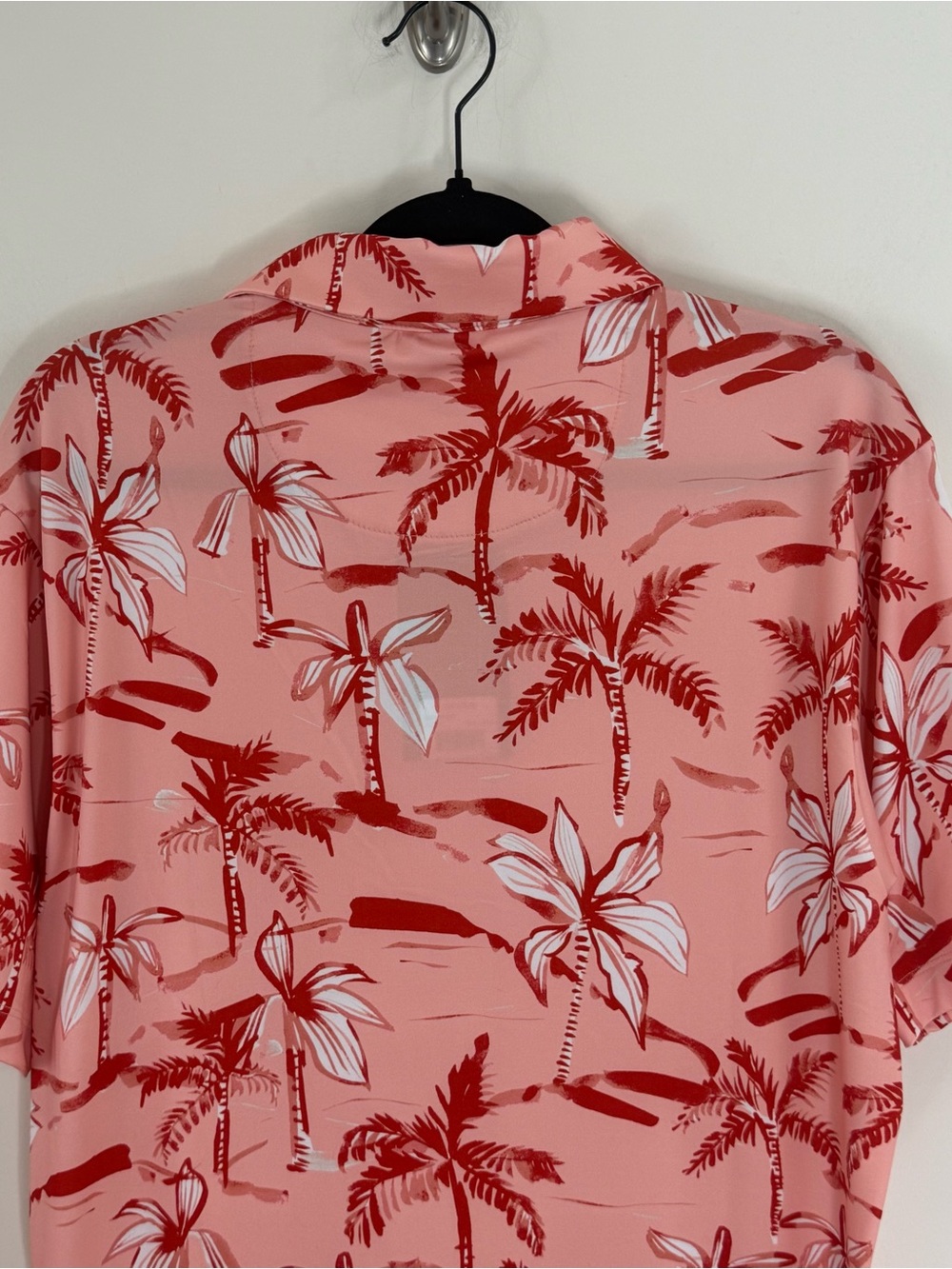 Bad Birdie Men’s Short Sleeve Golf Polo Ricky Rose Print Size Large NEW - Picture 8 of 12